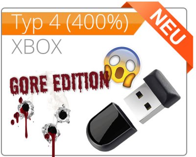 Typ 4 (Gore Edition) für XBOX One & One X - Aimbot für Destiny, Call of Duty, Fortnite, Battlefiled, The Division uvm.